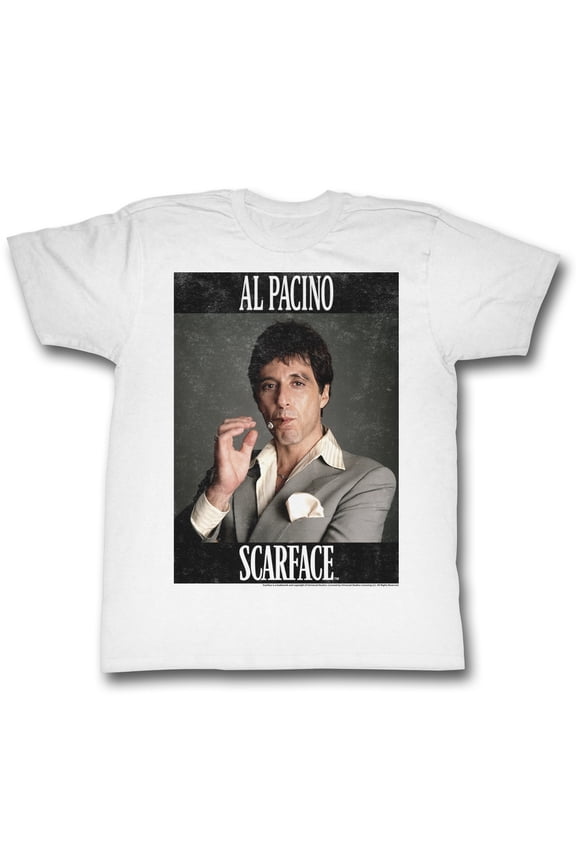 Scarface Pacino White T-Shirt