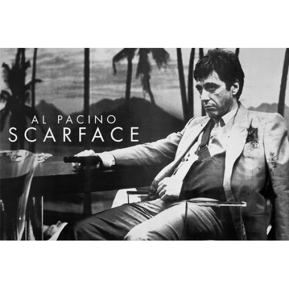 Scarface Sling Laminated Poster (36 x 24)