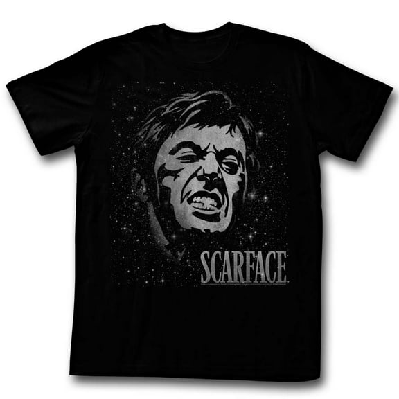 Scarface Space Black T-Shirt