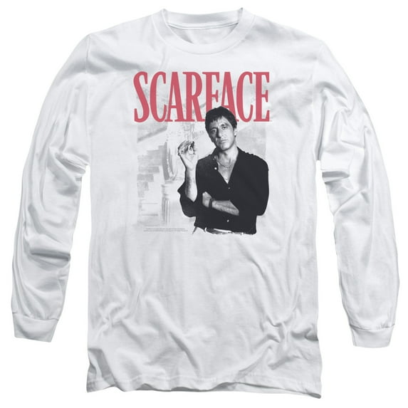 Scarface - Stairway - Long Sleeve Shirt - Medium