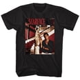 thumbnail image 1 of Scarface Statue Stairs Black T-Shirt, 1 of 2