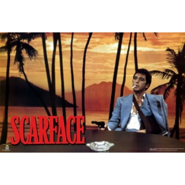 Scarface - Sunset Laminated Poster (36 x 24)