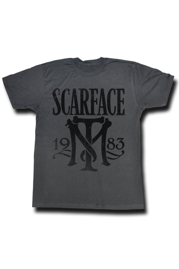 Scarface Symbol Black Heather T-Shirt