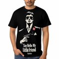 thumbnail image 1 of Scarface T-Shirts for Men, Casual Crew Neck Tee Shirts, Unisex Short Sleeve Tops, S-3XL, 1 of 7
