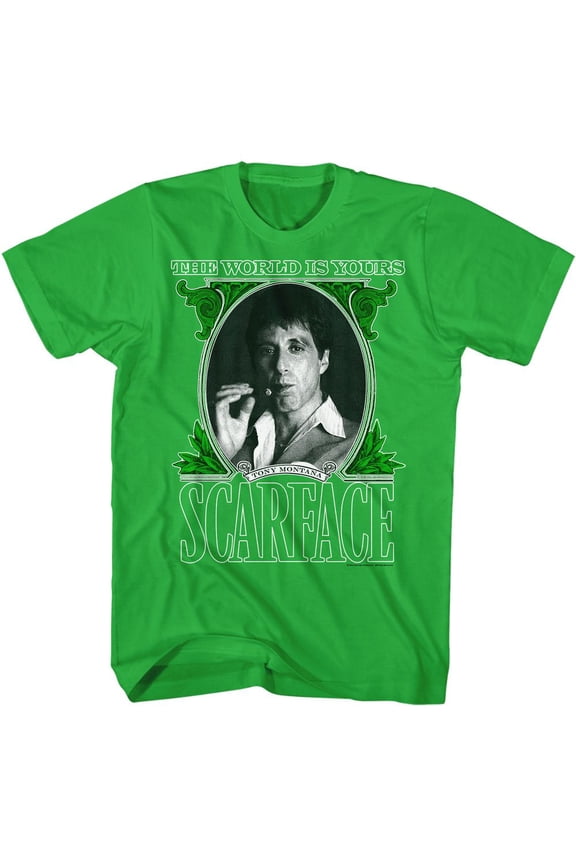 Scarface The World Is Yours Kelly T-Shirt