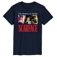 thumbnail image 1 of Scarface - The World Is Yours- Men's Short Sleeve Graphic T-Shirt, 1 of 4
