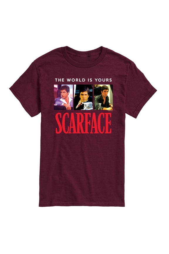 - The World Is Yours- Men's Short Sleeve Graphic T-Shirt