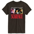 thumbnail image 1 of Scarface - The World Is Yours- Men's Short Sleeve Graphic T-Shirt, 1 of 3