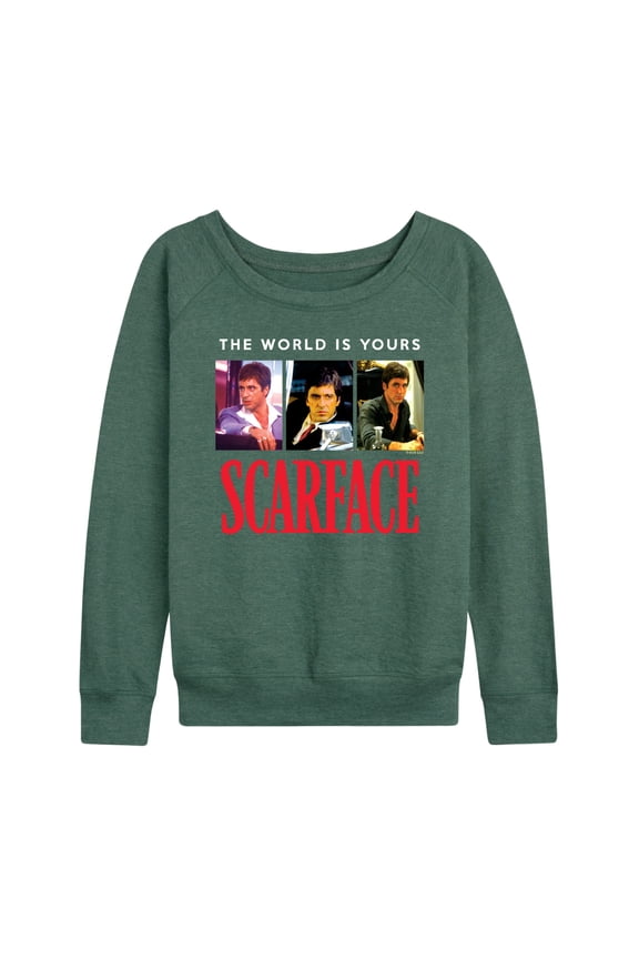 - The World Is Yours- Women's French Terry Long Sleeve Shirt