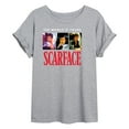 thumbnail image 1 of Scarface - The World Is Yours- Women's Oversized Graphic T-Shirt, 1 of 4