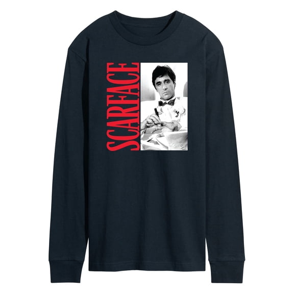 Scarface - Tony In Tuxedo - Men's Long Sleeve Graphic T-Shirt