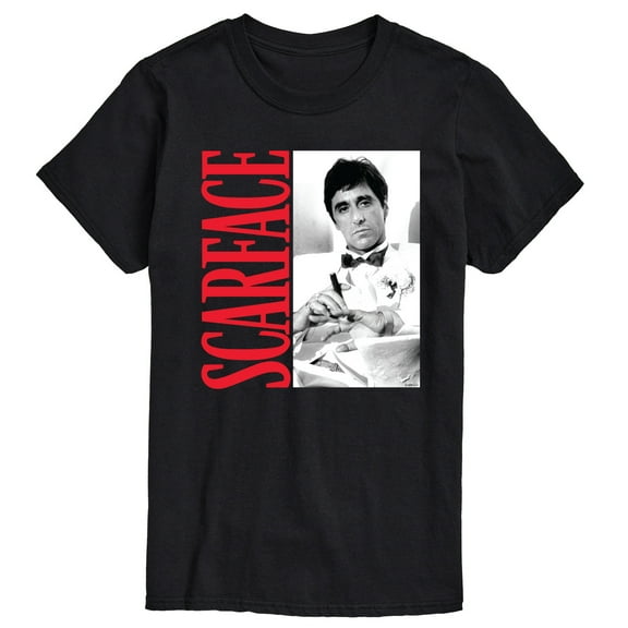 Scarface - Tony In Tuxedo - Men's Short Sleeve Graphic T-Shirt