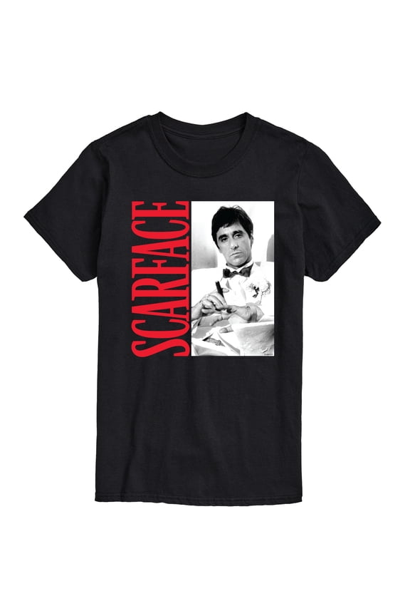 - Tony In Tuxedo - Men's Short Sleeve Graphic T-Shirt
