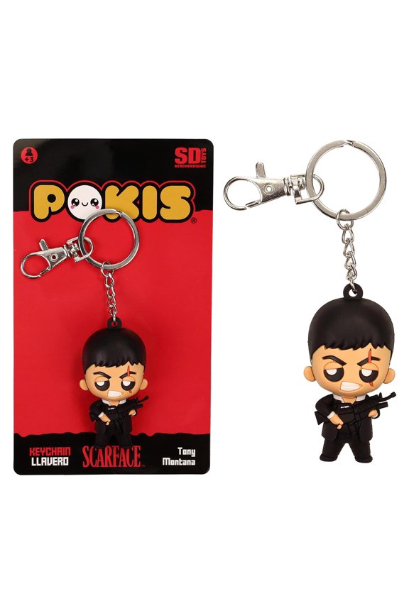 Scarface Tony Montana 2-Inch Pokis Keychain