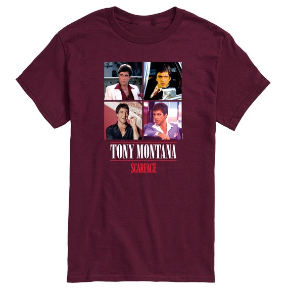 Scarface - Tony Montana- Men's Short Sleeve Graphic T-Shirt