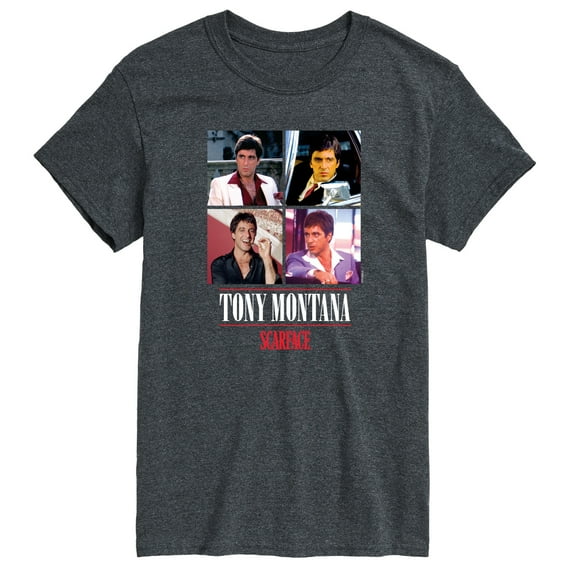 Scarface - Tony Montana- Men's Short Sleeve Graphic T-Shirt