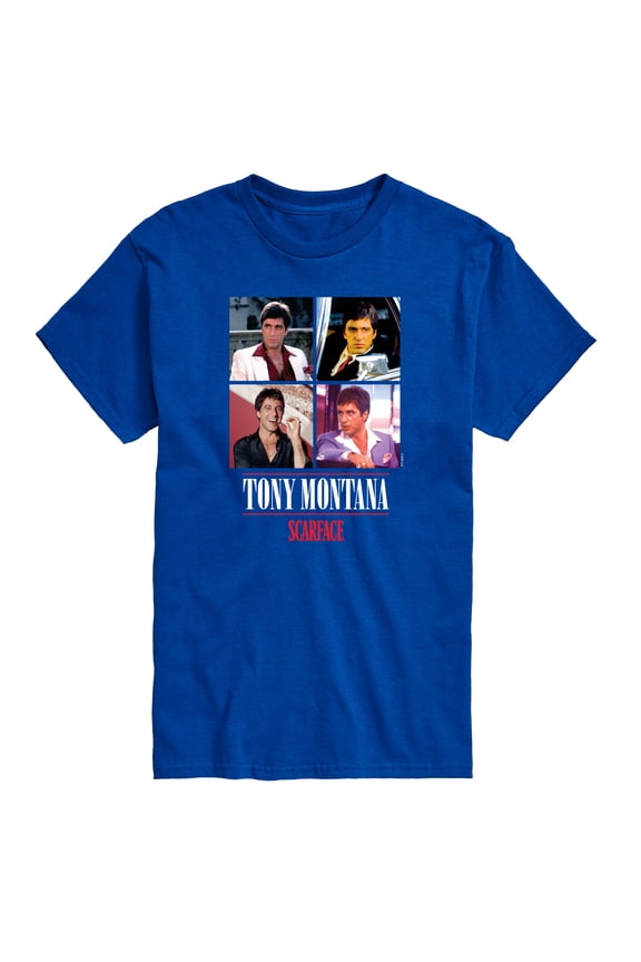 - Tony Montana- Men's Short Sleeve Graphic T-Shirt