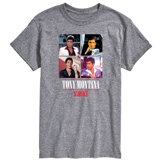Scarface - Tony Montana- Men's Short Sleeve Graphic T-Shirt