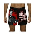 thumbnail image 1 of Scarface Tony Montana Mens T-Shirt, Lounge Pants or Boxer Shorts, Sold Separately, My Little Friend - Shorts, Size: Large, 1 of 1