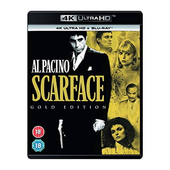 Scarface (4K Ultra HD) Steven Bauer Miriam Colon Angel Salazar Mary Elizabeth Mastrantonio