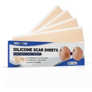 Scarfade Scar Sheets, Strips, Scars Removal Treatment, Diminish Scar Appearance Treat Acne, Burn, Post Surgery , and C-Section Scars