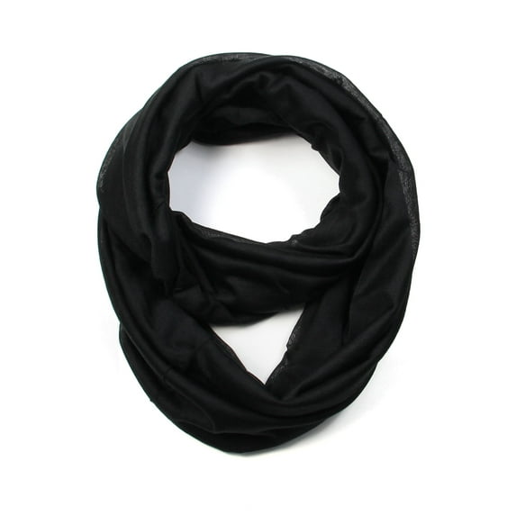 Scarfand's Solid Color Infinity Winter Wrap Loop Scarf For Women & Men