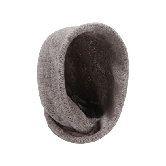 Scarfs for Women Fashion Accessories Women's Solid Color Winter Scarf Hat Combo Plush Knit Headscarf With