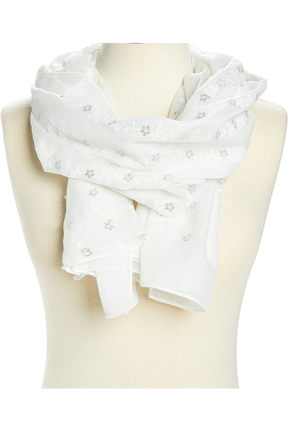 Scarfs for Women Floral Winter Fashion Scarves Lightweight Evening Prom Scarf Flower Casual Long Neck Wraps Gifts Online by Oussum