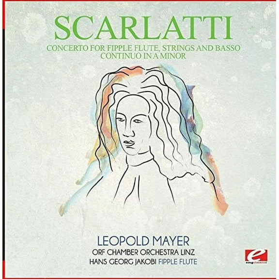 Scarlatti - Allegro from Concerto for Fipple Flute Strings - Classical - CD