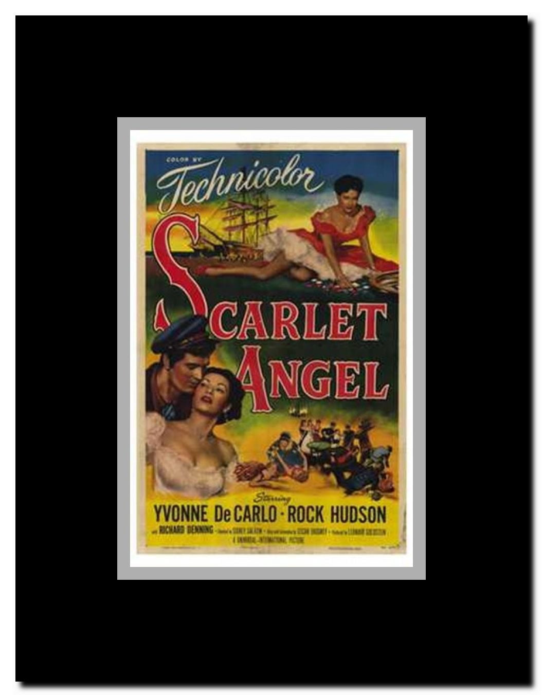 Scarlet Angel Framed Movie Poster