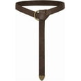 thumbnail image 1 of Scarlet Darkness Medieval Leather Belt Renaissance Accessory Pirate Viking Belt, 1 of 8