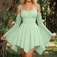 thumbnail image 1 of Scarlet Darkness Womens Renaissance Fairy Dress A Line Boho Corset Dress,Long Bell Sleeves Off-shoulder Dress with Pockets, Comfortable Chiffon, for Ren Fair, Pirate Medival Halloween Themed Party, 1 of 3