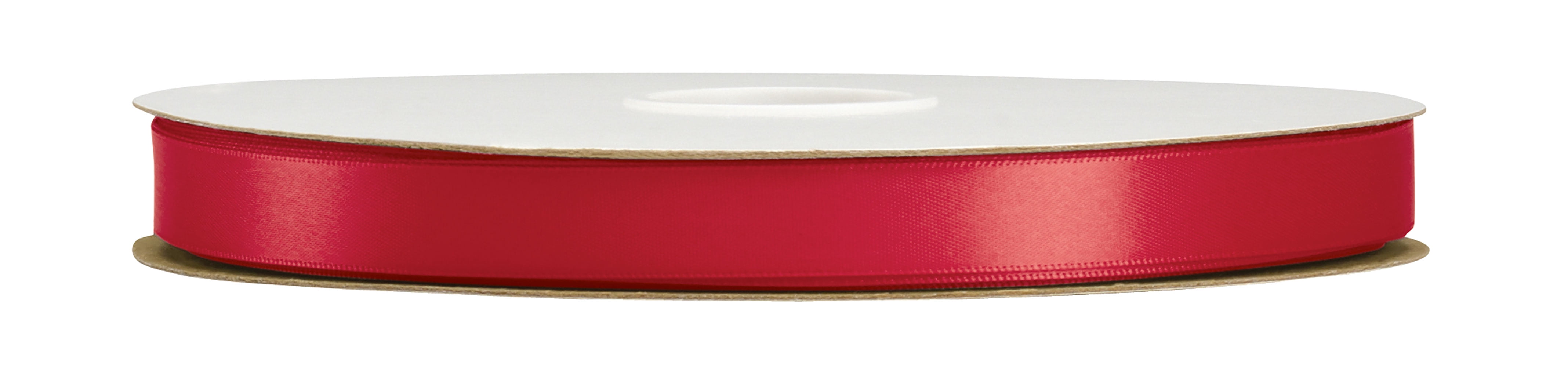 Scarlet Double Face Satin Ribbon - 500 Yards