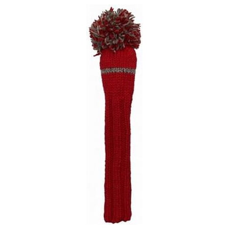 Scarlet & Gray Hybrid Golf Head Cover
