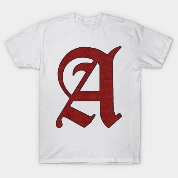 Scarlet Letter Funny Nathaniel Hawthorne Parody Retro Classic Literature H1910 Unisex T-Shirt, Up to 5XL