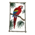 thumbnail image 1 of Scarlet Macaw Embroidered Iron on/Sew patch [5" X 5"], 1 of 1