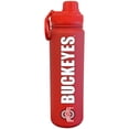 thumbnail image 1 of Scarlet Ohio State Buckeyes 24oz. Logo Stainless Sport Bottle, 1 of 1
