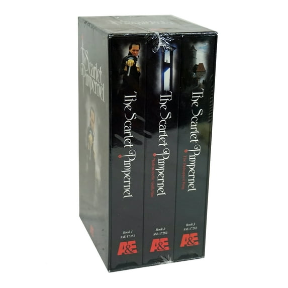 The Scarlet Pimpernel VHS Box Set - The Scarlet Pimpernel + The Scarlet Pimpernel: The Kidnapped King + The Scarlet Pimpernel: Mademoiselle Guillotine