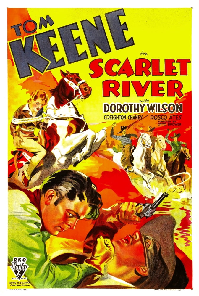 Scarlet River Canvas Art - (11 x 17)