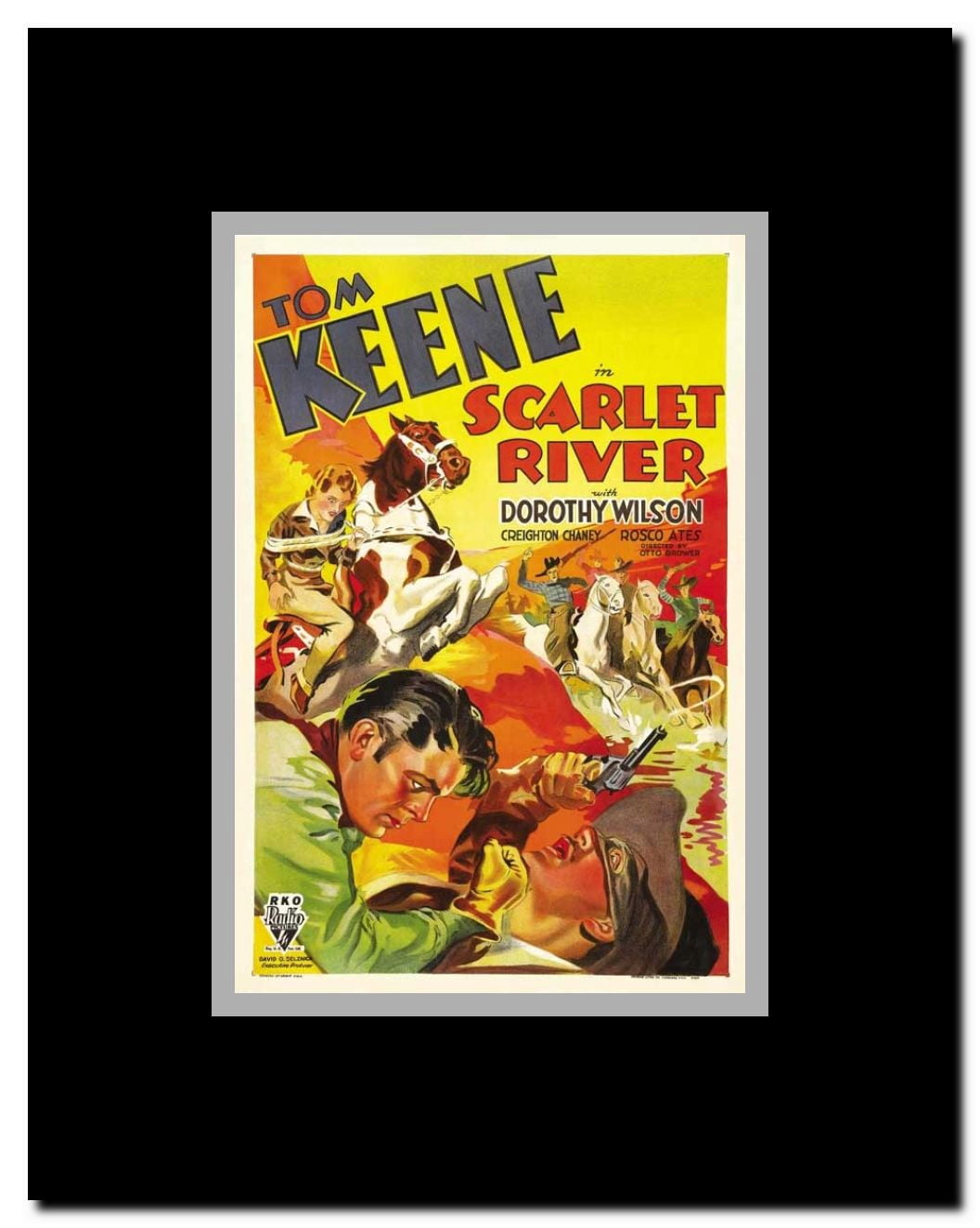 Scarlet River Framed Movie Poster