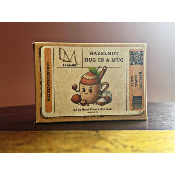 Hazelnut Hug in Mug Soy Wax Melt