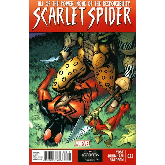 Scarlet Spider (2nd Series) #22 VF ; Marvel Comic Book