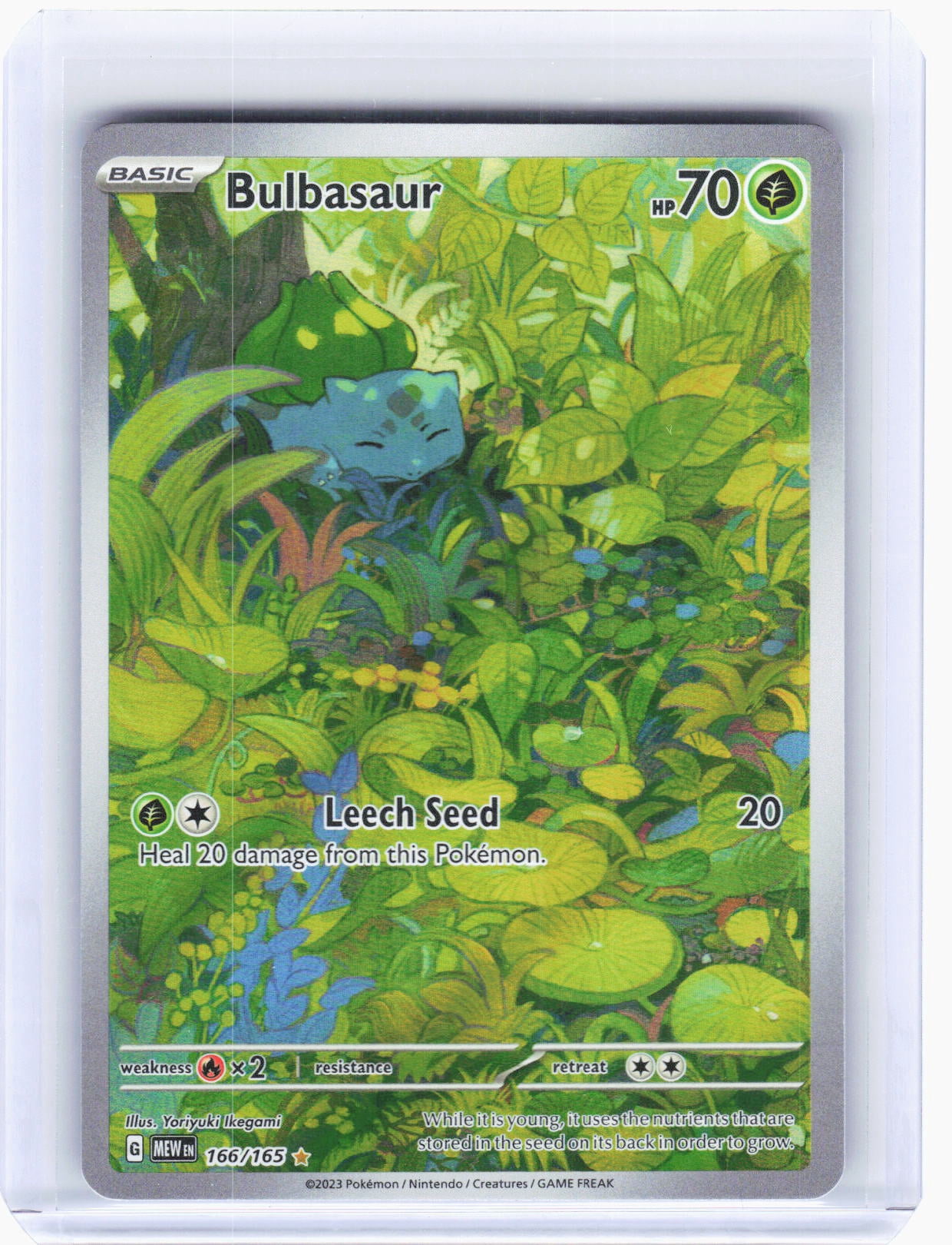 Bulbasaur Pokemon Card