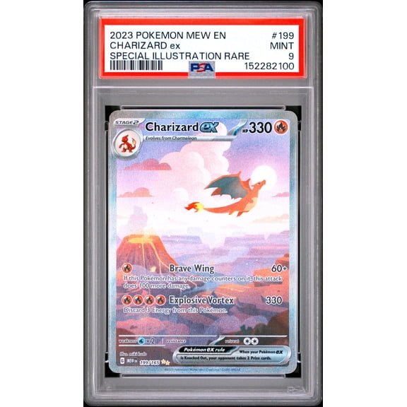 Scarlet & Violet 151 Charizard ex Holo Special Illustration Rare PSA 9 #199/165