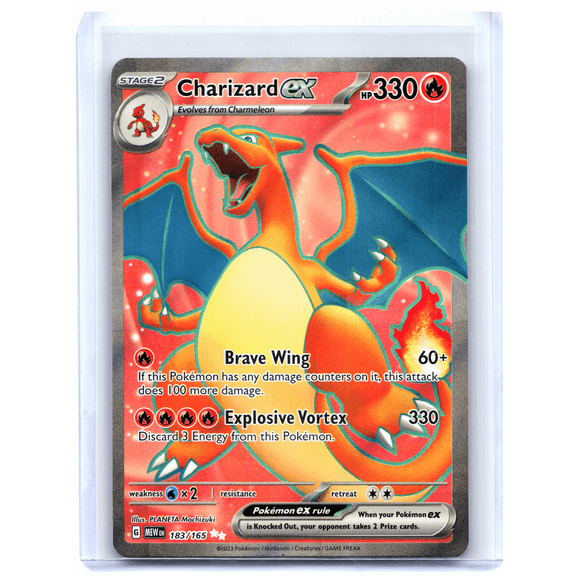 Scarlet & Violet 151 Charizard ex Holo Ultra Rare 183/165 Lightly Played English Pokmon Card