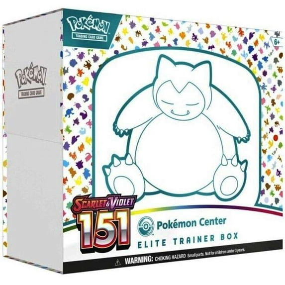 Scarlet & Violet-151 Pokémon Center Exclusive Elite Trainer Box