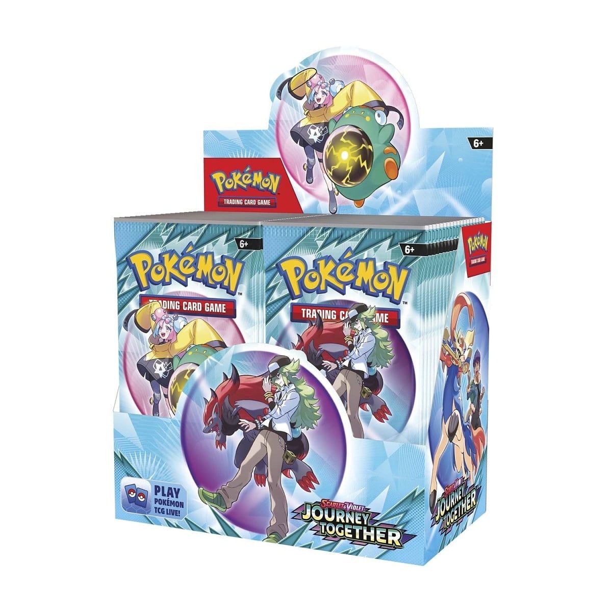 Pokmon Scarlet & Violet-Journey Together Booster Box, 36 Packs + Promo -  Walmart.com
