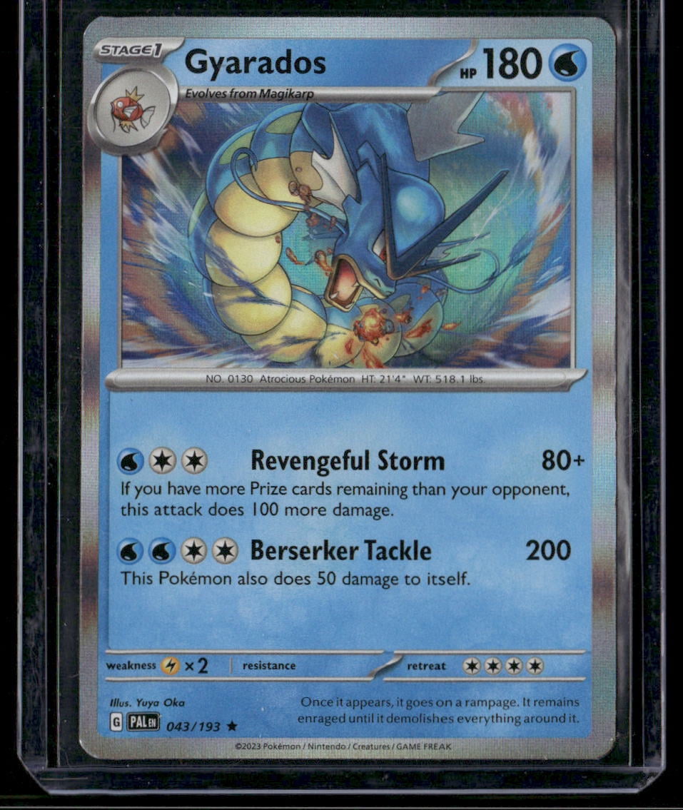 Gyarados Pokemon Card