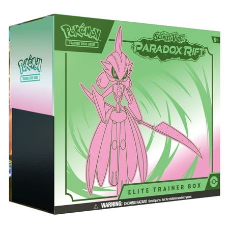 Scarlet & Violet Paradox Rift Elite Trainer Box Pokemon TCG Iron Valiant Trading Card Game