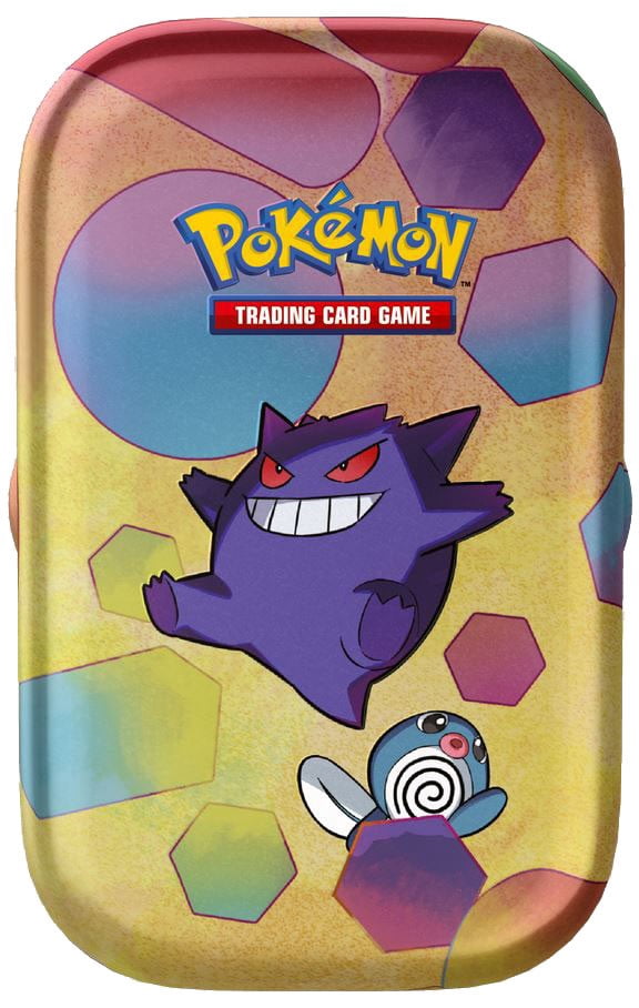 Scarlet & Violet Pokemon 151 Gengar & Poliwhirl Mini Tin Set